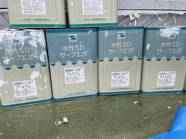 草加市　積水ハウスがいへきぬりかえこうじサイディング下塗り材